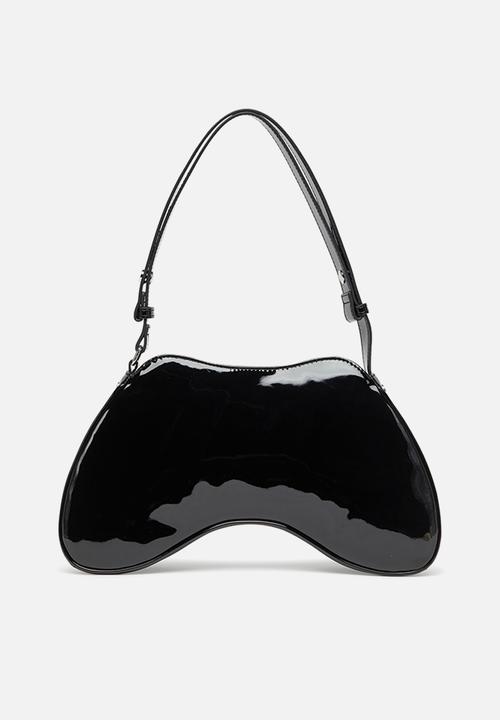 Diesel  - Play shoulder crossbody bag - black