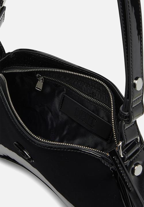 Diesel  - Play shoulder crossbody bag - black