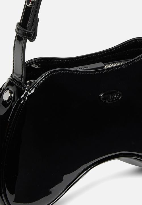 Diesel  - Play shoulder crossbody bag - black