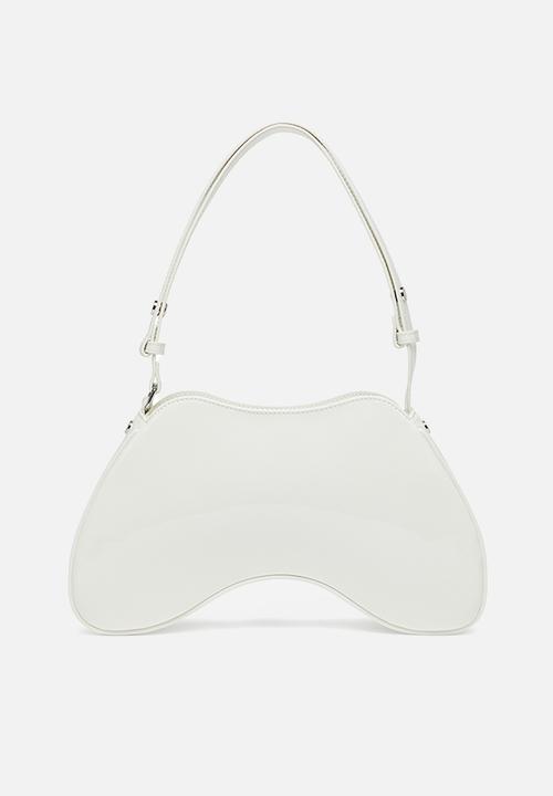 Diesel  - Play shoulder crossbody bag - white