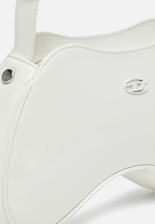 Diesel  - Play shoulder crossbody bag - white