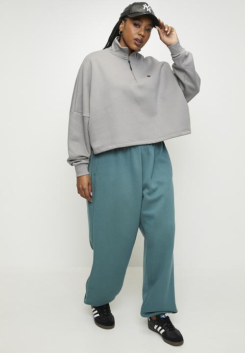 Plus ESS HALF ZIP FL - grey