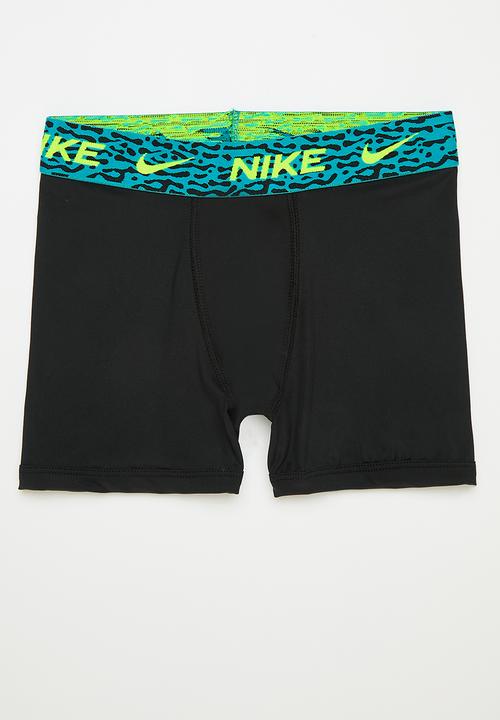 Nike - Nike 3-pack animal jacquard waistband boxer briefs - black