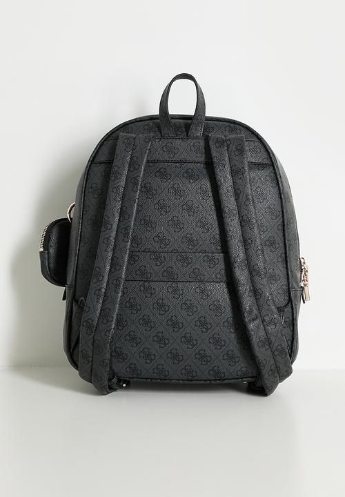 GUESS - Power Play Ii Large Tech Backpack - Coal Logo