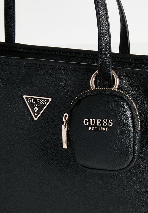 GUESS - Power Play Ii Large Tech Tote Bag - Black