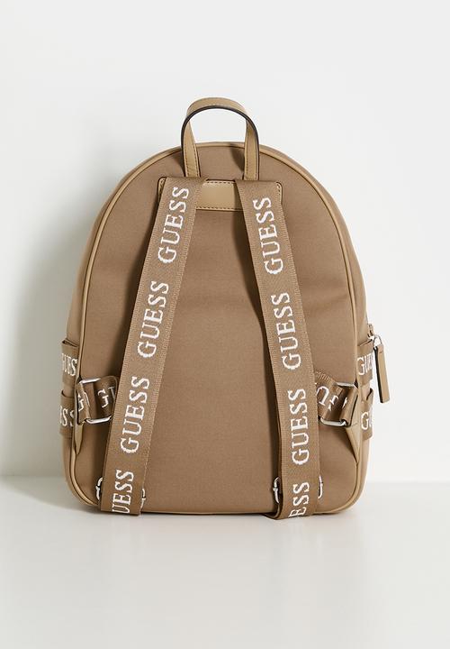 GUESS - Garnon Backpack Bag - Tan