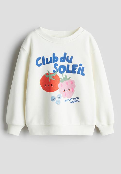 H&M - Sweatshirt - white club du soleil
