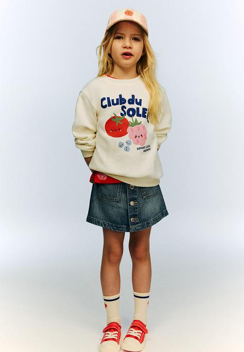 H&M - Sweatshirt - white club du soleil