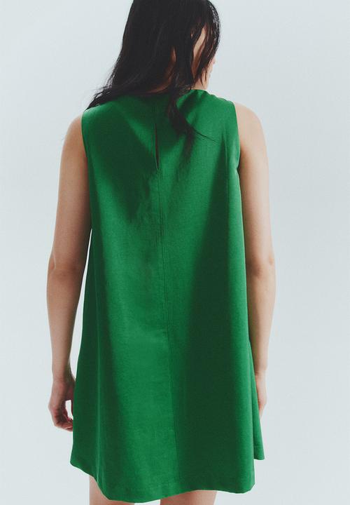 H&M - A-line dress - green