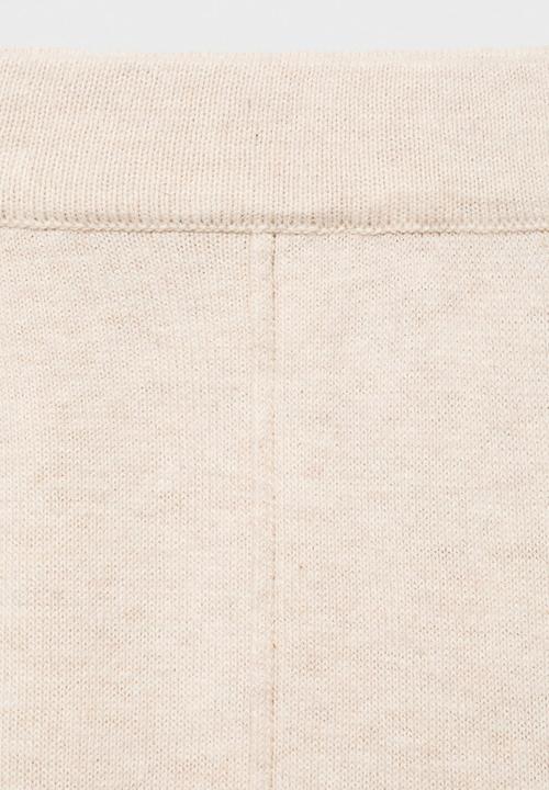 MANGO - Trousers polly - light beige