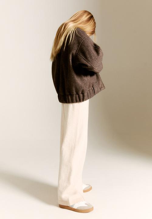 MANGO - Trousers polly - light beige