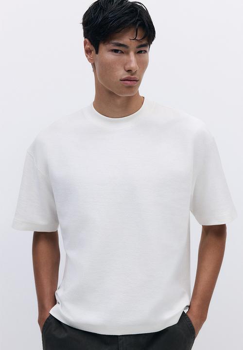 H&M - Oversized fit t-shirt - white