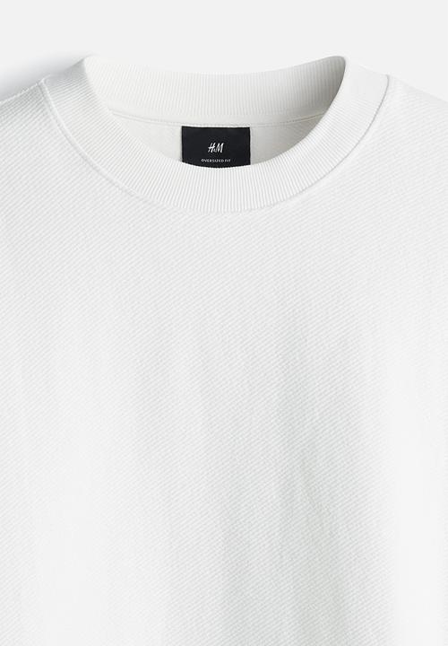 H&M - Oversized fit t-shirt - white