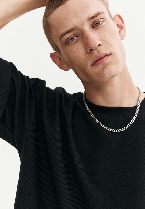 H&M - Oversized fit t-shirt - black