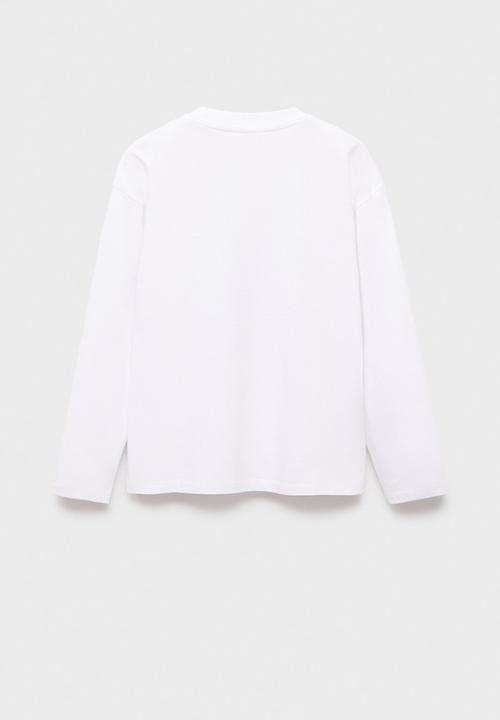MANGO - T-shirt utah1 - white