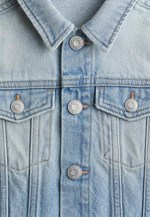 H&M - Denim jacket - light denim blue