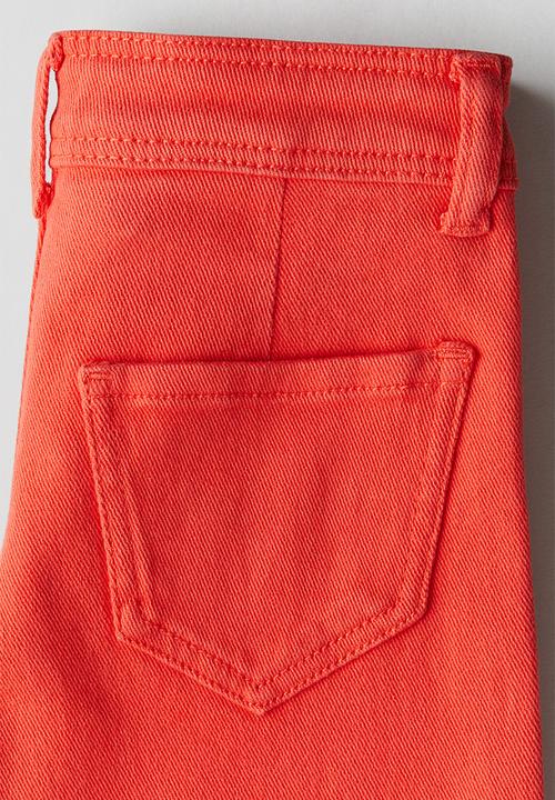 H&M - Flared trousers - bright red