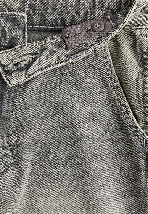H&M - Carpenter denim shorts - grey