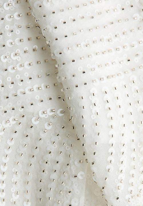 H&M - Embellished skirt - white
