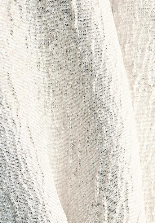 H&M - Textured mini dress - light beige