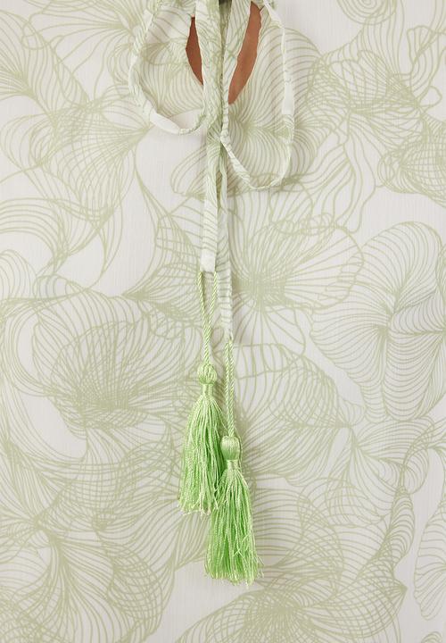 Trendyol - Maxi Woven Dress - Khaki