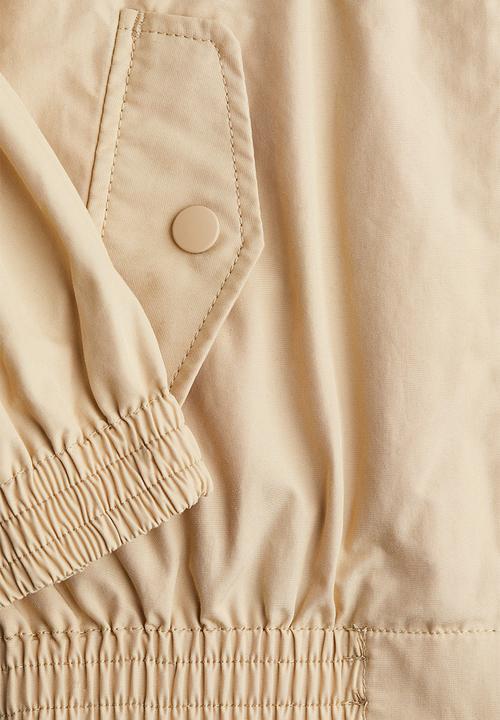 H&M - Loose-fit twill jacket - beige