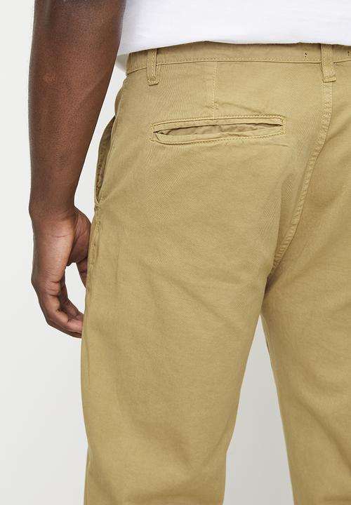 Brave Soul - Armstrong Cotton Chino - Stone
