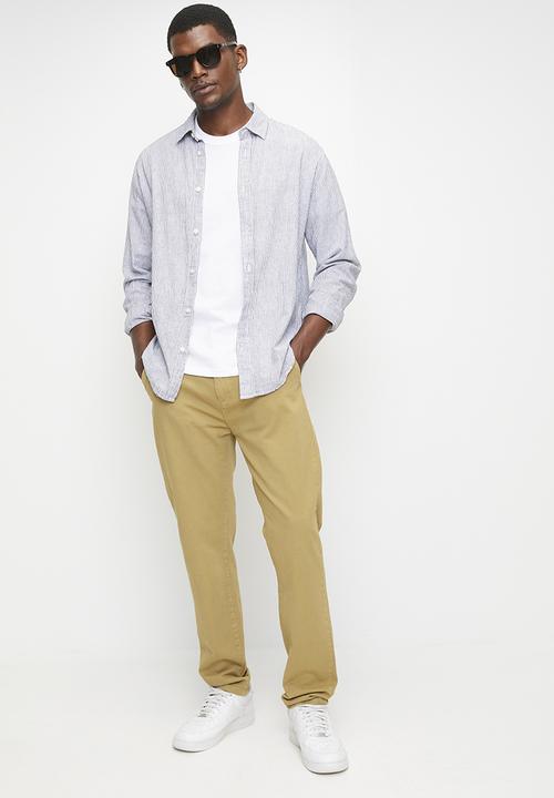 Brave Soul - Armstrong Cotton Chino - Stone