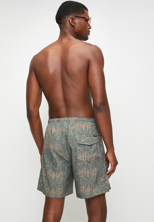 RVCA - Barnes Elastic Short 17 - Hunter Green
