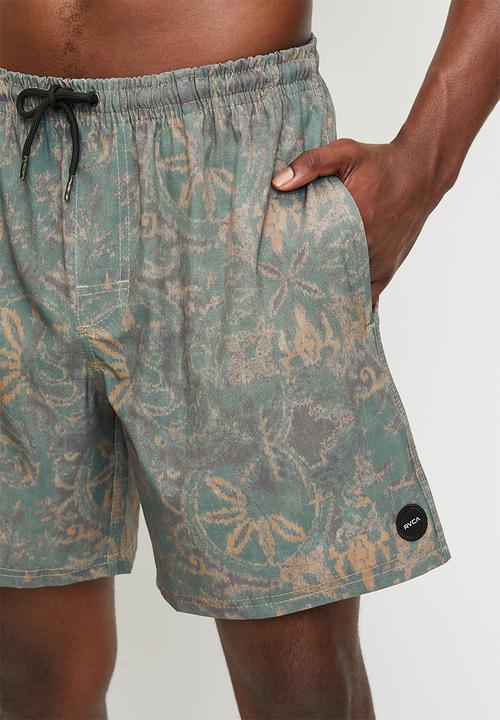 RVCA - Barnes Elastic Short 17 - Hunter Green