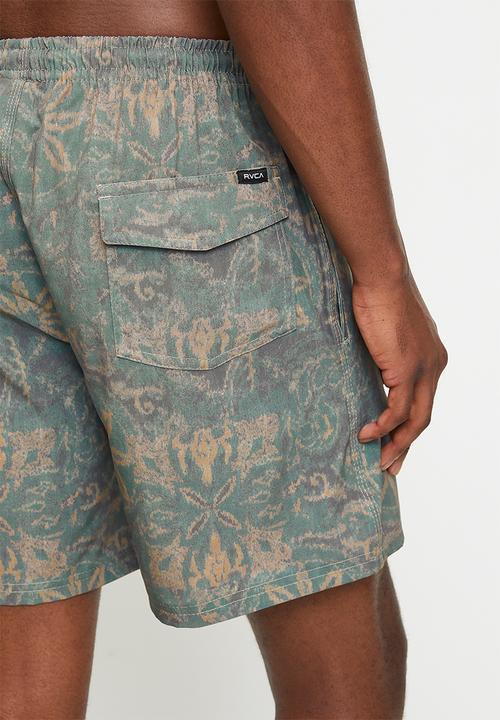 RVCA - Barnes Elastic Short 17 - Hunter Green