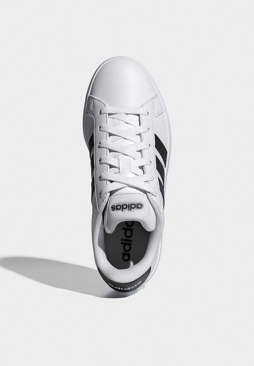 adidas Performance - Grand Court 3.0 J - Ftwr White/Core Black/Ftwr White