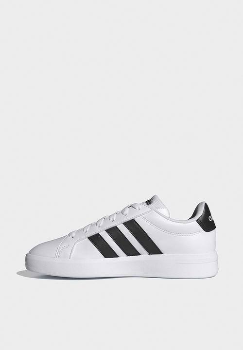adidas Performance - Grand Court 3.0 J - Ftwr White/Core Black/Ftwr White