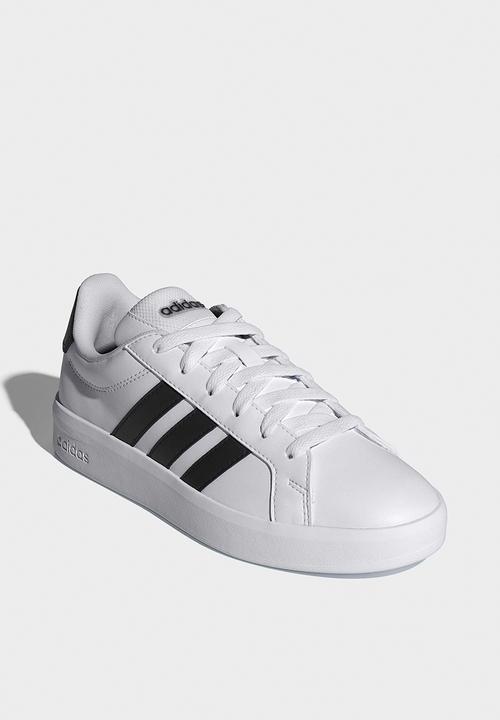 adidas Performance - Grand Court 3.0 J - Ftwr White/Core Black/Ftwr White