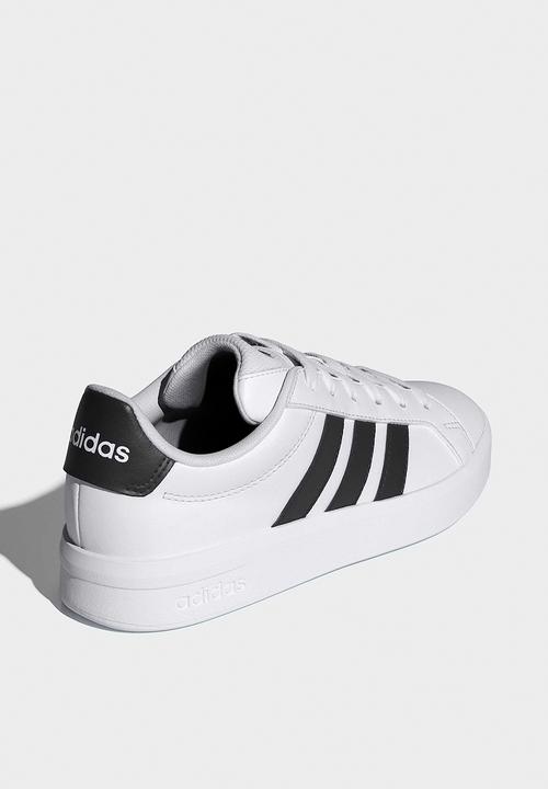 adidas Performance - Grand Court 3.0 J - Ftwr White/Core Black/Ftwr White