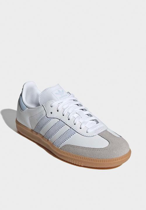 adidas Originals - Samba OG J - Ftwr White/Crystal Sky/Gum 3
