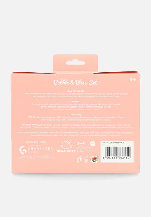 Character Group - Hello Kitty bubble & bliss set - multi