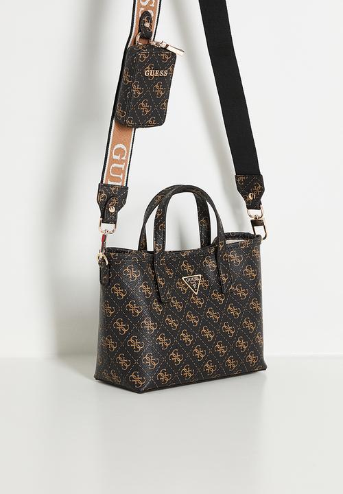 GUESS - Latona Ii Mini Tote Bag - Brown