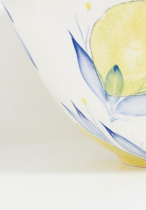 Urchin Art - Lemon wonki serving bowl - multi