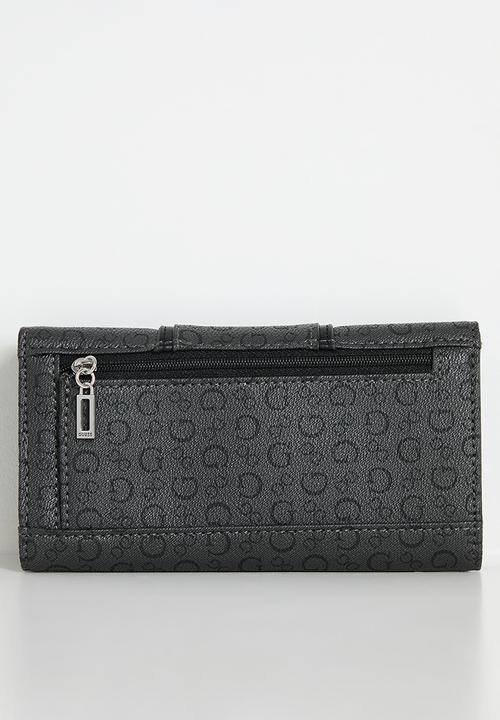 GUESS - Radleigh  Slim Clutch Bag - Charcoal