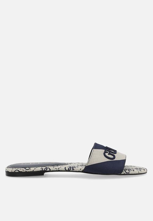 GUESS - Diagonal slide - blue & grey