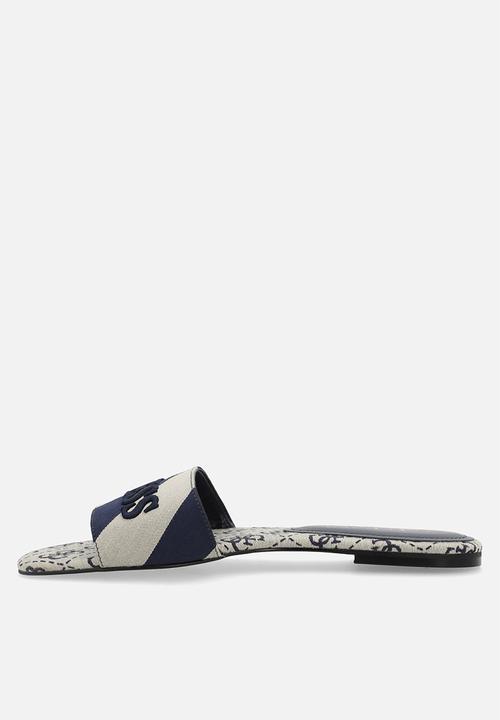 GUESS - Diagonal slide - blue & grey
