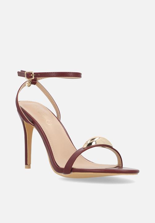 Miss Black - Jazz 35 heel - wine
