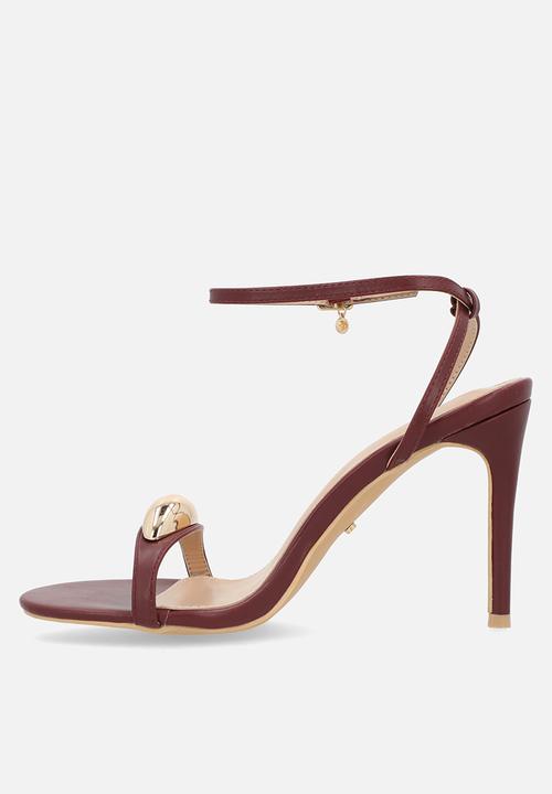 Miss Black - Jazz 35 heel - wine