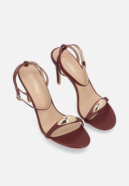 Miss Black - Jazz 35 heel - wine