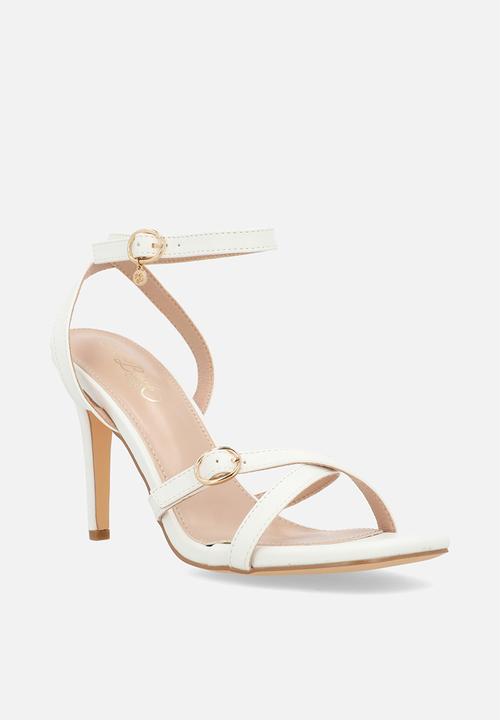 Miss Black - Razz 1 heel - white