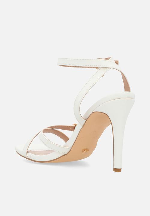 Miss Black - Razz 1 heel - white