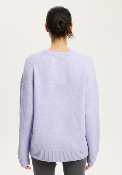 Cotton On - Luxe crew sweater - Lilac Marle
