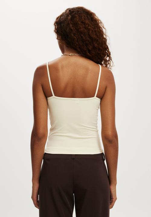 Cotton On - Hold me cami - vanilla glow