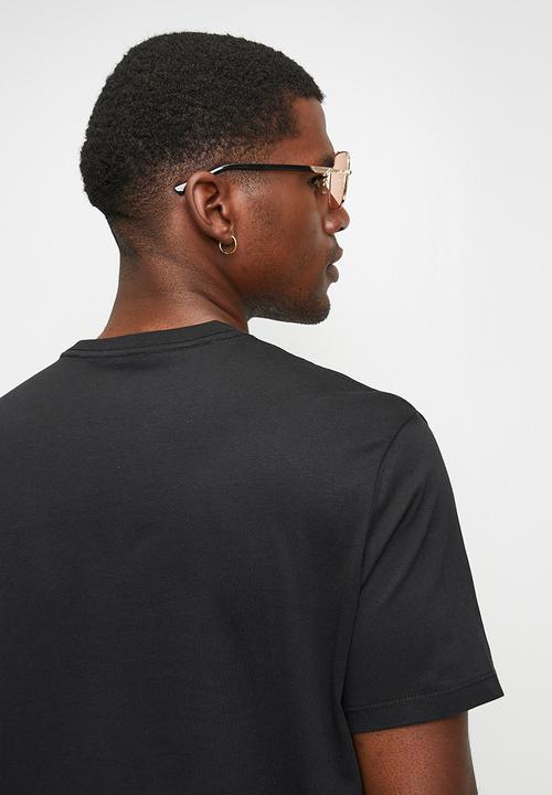 Calvin Klein - Ss Center Monogram Eu Classic Tee - Black
